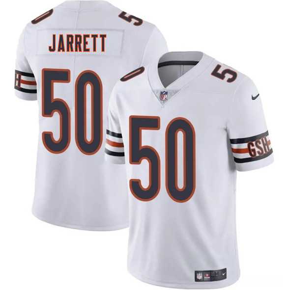 Men & Women & Youth Chicago Bears #50 Grady Jarrett White 2025 Vapor Stitched Jersey